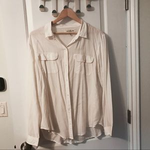 Abercrombie fitch relaxed fit viscose shirt blouse